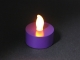 Christmas Flashing Yellow Light Candle (Purple)